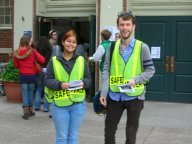 Safewalk: The Safewalk program provides point to point walking escorts for their fellow community members on the Brown campus.